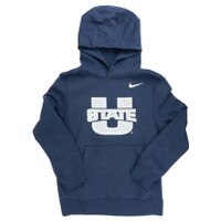 Youth Nike U-State Hoodie navy